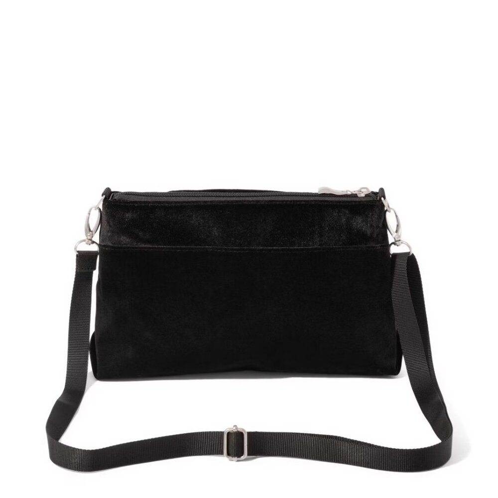 baggallini Black Velvet Original Everyday Bag/NWT - Picture 3 of 15